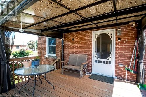 204 Parkdale Avenue S, Hamilton, ON - Outdoor With Deck Patio Veranda With Exterior