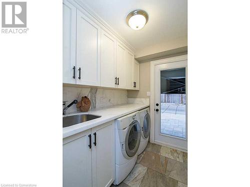 Laundry room. - 443 Cottingham Crescent, Hamilton, ON - Indoor Photo Showing Laundry Room