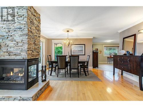 313 Tanager Drive, Kelowna, BC - Indoor With Fireplace