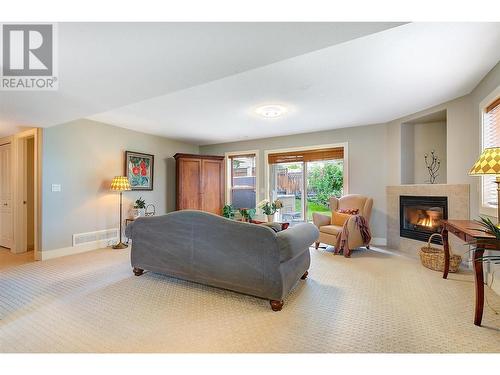 313 Tanager Drive, Kelowna, BC - Indoor With Fireplace