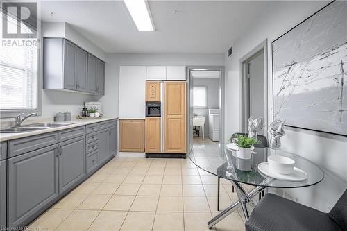 248 Fruitland Road, Stoney Creek, ON - Indoor Photo Showing Kitchen With Double Sink