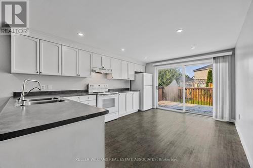 22 Weymouth Road, Barrie (Georgian Drive), ON - Indoor Photo Showing Kitchen With Double Sink