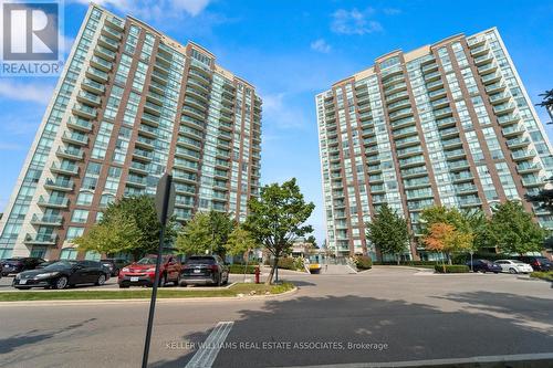 401 - 4879 Kimbermount Avenue, Mississauga, ON - Outdoor With Balcony With Facade