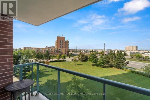 401 - 4879 Kimbermount Avenue, Mississauga, ON - Outdoor With Balcony With View With Exterior