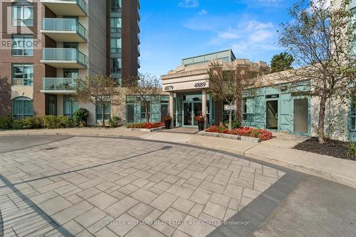 401 - 4879 Kimbermount Avenue, Mississauga, ON - Outdoor With Balcony With Facade