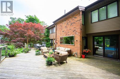 101 Hillcrest Avenue, Dundas, ON - Outdoor With Deck Patio Veranda With Exterior