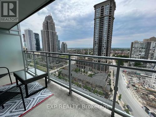 1606 - 360 Square One Drive, Mississauga (City Centre), ON - Outdoor With Balcony With View With Exterior