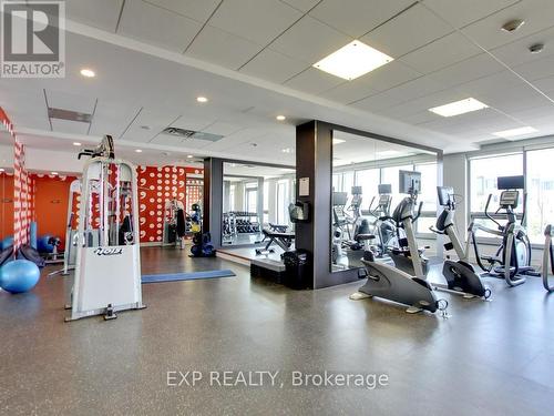 1606 - 360 Square One Drive, Mississauga (City Centre), ON - Indoor Photo Showing Gym Room