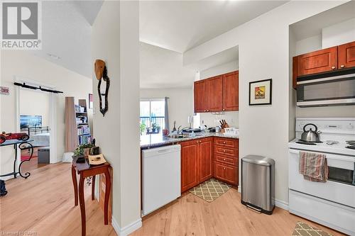 135 James Street S Unit# 915, Hamilton, ON - Indoor Photo Showing Kitchen With Double Sink