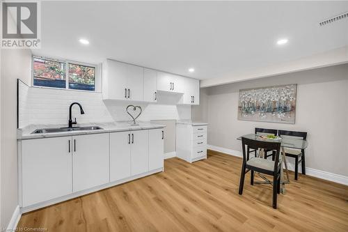 32 Miami Drive, Hamilton, ON - Indoor Photo Showing Kitchen With Double Sink