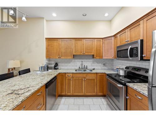 3843 Brown Road Unit# 2409, West Kelowna, BC - Indoor Photo Showing Kitchen With Stainless Steel Kitchen