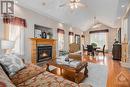 8 Du Boise Street, Embrun, ON  - Indoor Photo Showing Living Room With Fireplace 