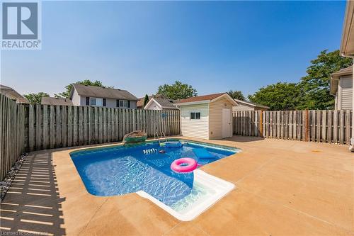 7852 Sabine Drive, Niagara Falls, ON - Outdoor With In Ground Pool