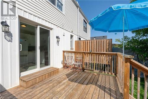 34 Sumach Street, Hamilton, ON - Outdoor With Deck Patio Veranda With Exterior