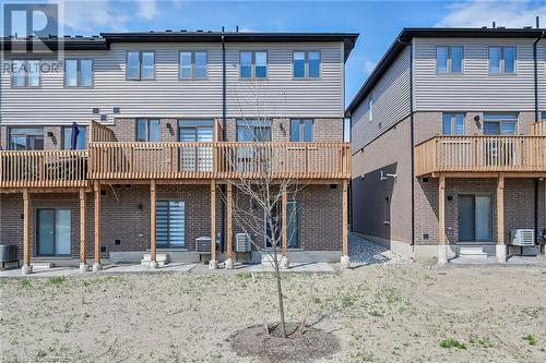 61 Soho Street Unit# 42, Stoney Creek, ON - Outdoor With Balcony With Deck Patio Veranda With Facade