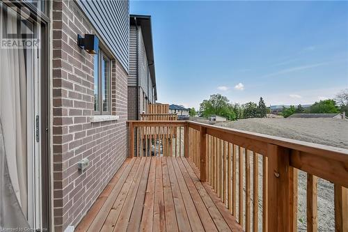 61 Soho Street Unit# 42, Stoney Creek, ON - Outdoor With Balcony With Exterior