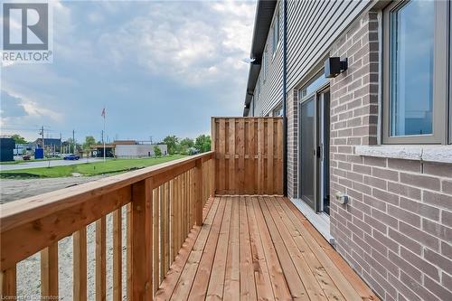 61 Soho Street Unit# 42, Stoney Creek, ON - Outdoor With Balcony With Exterior