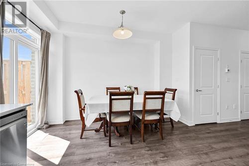 61 Soho Street Unit# 42, Stoney Creek, ON - Indoor Photo Showing Dining Room