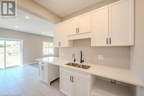 Kitchen - 423 Woolwich Street, Waterloo, ON - Indoor Photo Showing Kitchen With Double Sink