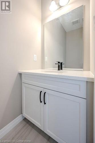 Main Floor Powder Room - 423 Woolwich Street, Waterloo, ON - Indoor Photo Showing Bathroom