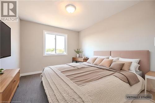 Bedroom 2 - Virtual Staging - 423 Woolwich Street, Waterloo, ON - Indoor Photo Showing Bedroom