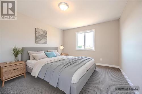 Bedroom 3 - Virtual Staging - 423 Woolwich Street, Waterloo, ON - Indoor Photo Showing Bedroom