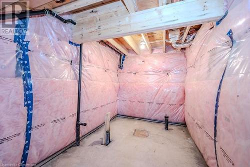 Basement with rough-ins - 423 Woolwich Street, Waterloo, ON - Indoor Photo Showing Bathroom