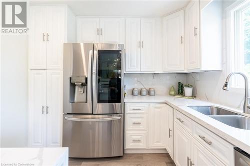 Kitchen - 2059 Deer Run Avenue, Burlington, ON - Indoor Photo Showing Kitchen With Double Sink