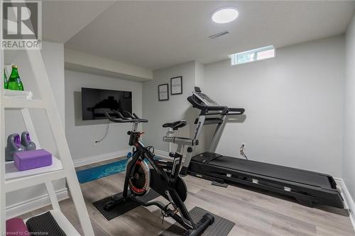 Gym/Potential 5th Bedroom - 2059 Deer Run Avenue, Burlington, ON - Indoor Photo Showing Gym Room