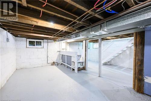 50 Whitfield Avenue, Hamilton, ON - Indoor Photo Showing Basement