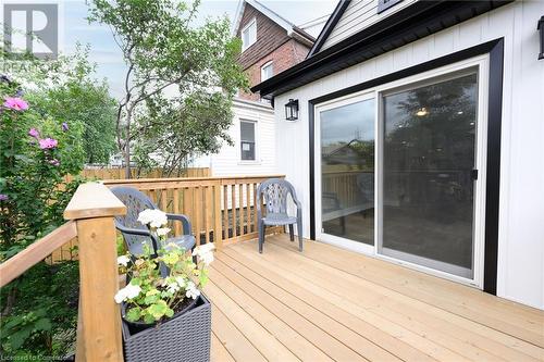 50 Whitfield Avenue, Hamilton, ON - Outdoor With Deck Patio Veranda With Exterior