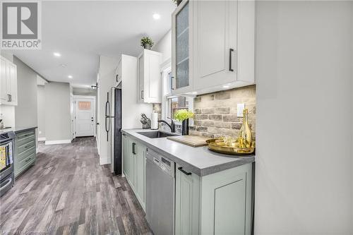 50 Whitfield Avenue, Hamilton, ON - Indoor Photo Showing Kitchen With Upgraded Kitchen