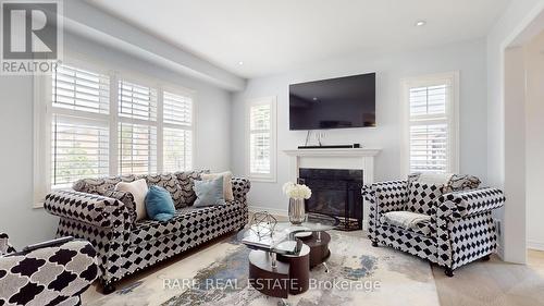 3 Ida Jane Grove, Whitchurch-Stouffville, ON - Indoor Photo Showing Living Room With Fireplace