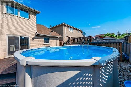 990 Upper Kenilworth Avenue, Hamilton, ON - Outdoor With Above Ground Pool With Exterior