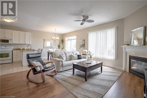 254 Galloway Trail, Welland, ON - Indoor Photo Showing Living Room With Fireplace