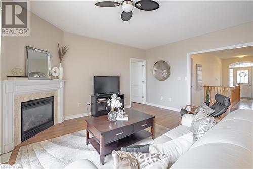 254 Galloway Trail, Welland, ON - Indoor Photo Showing Living Room With Fireplace