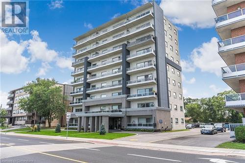 350 Concession Street Unit# 303, Hamilton, ON - Outdoor With Balcony With Facade