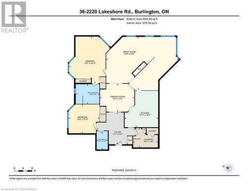 Condominium  Floor Plan - 2220 Lakeshore Road Unit# 36, Burlington, ON - Other