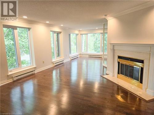 Great Room - 2220 Lakeshore Road Unit# 36, Burlington, ON - Indoor With Fireplace