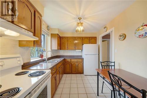 386 Highway #8 Unit# 301, Stoney Creek, ON - Indoor Photo Showing Kitchen With Double Sink