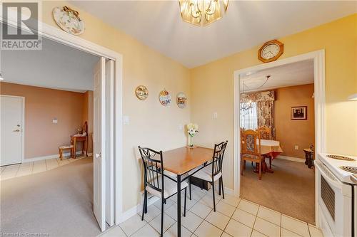 386 Highway #8 Unit# 301, Stoney Creek, ON - Indoor Photo Showing Dining Room