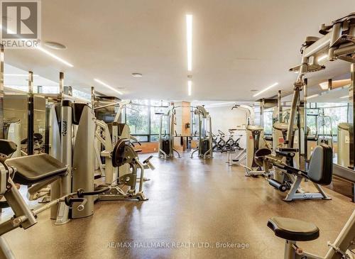 2918 - 5 Sheppard Avenue E, Toronto (Willowdale East), ON - Indoor Photo Showing Gym Room