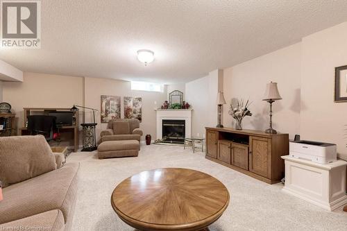 2243 Turnberry Road Unit# 41, Burlington, ON - Indoor Photo Showing Living Room With Fireplace