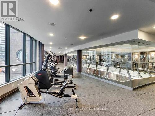 603 - 219 Fort York Boulevard, Toronto (Niagara), ON - Indoor Photo Showing Gym Room