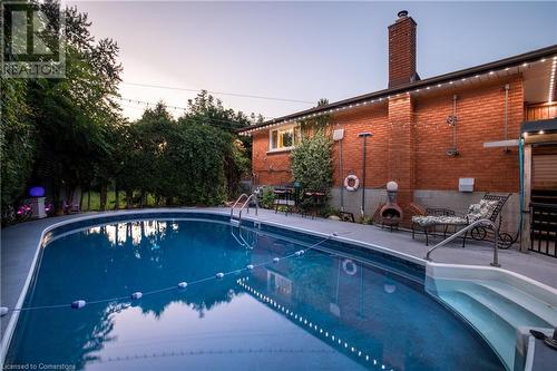 37 Gainsborough Road, Hamilton, ON - Outdoor With In Ground Pool With Deck Patio Veranda