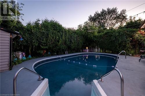 37 Gainsborough Road, Hamilton, ON - Outdoor With In Ground Pool