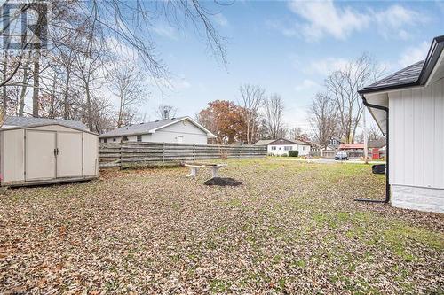 Back Shed - 381 Westwood Avenue, Crystal Beach, ON 