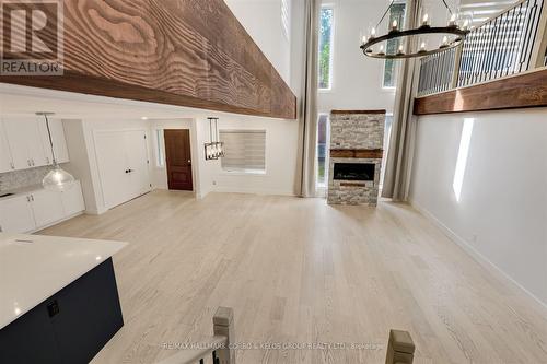 2041 Lilac Drive, Innisfil, ON - Indoor Photo Showing Other Room With Fireplace