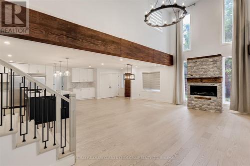 2041 Lilac Drive, Innisfil, ON - Indoor Photo Showing Other Room With Fireplace