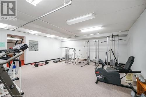 99 Donn Avenue Unit# 104, Stoney Creek, ON - Indoor Photo Showing Gym Room